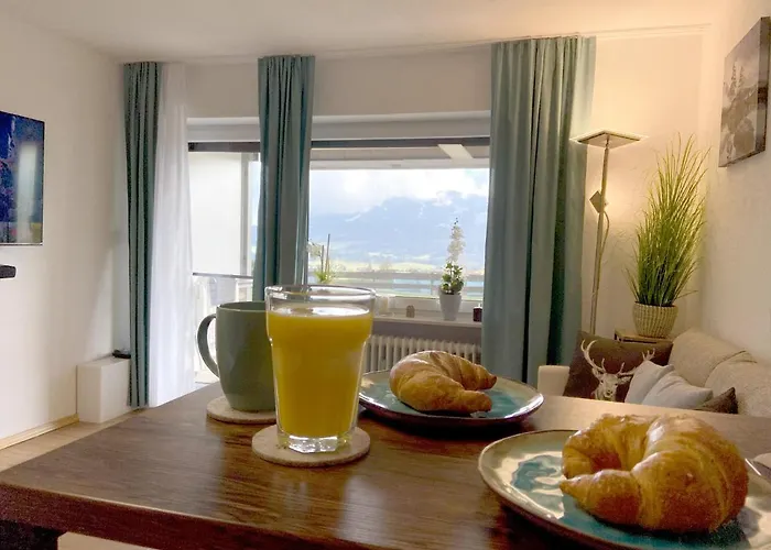 Moderne, 1-zimmer Mit Bergblick Lejlighed Oy-Mittelberg