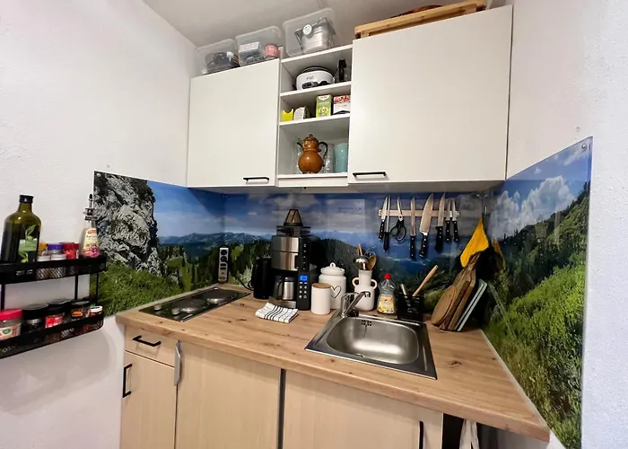 Moderne, 1-zimmer Mit Bergblick