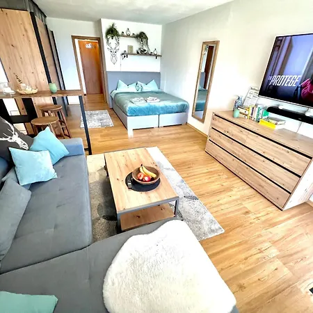 Moderne, 1-zimmer Mit Bergblick