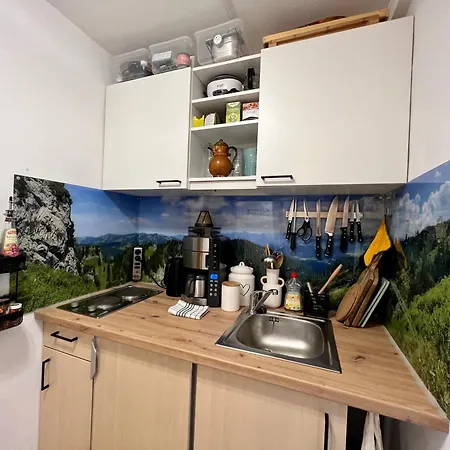 Moderne, 1-zimmer Mit Bergblick